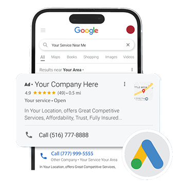 Google oglasi na mobilnom telefonu