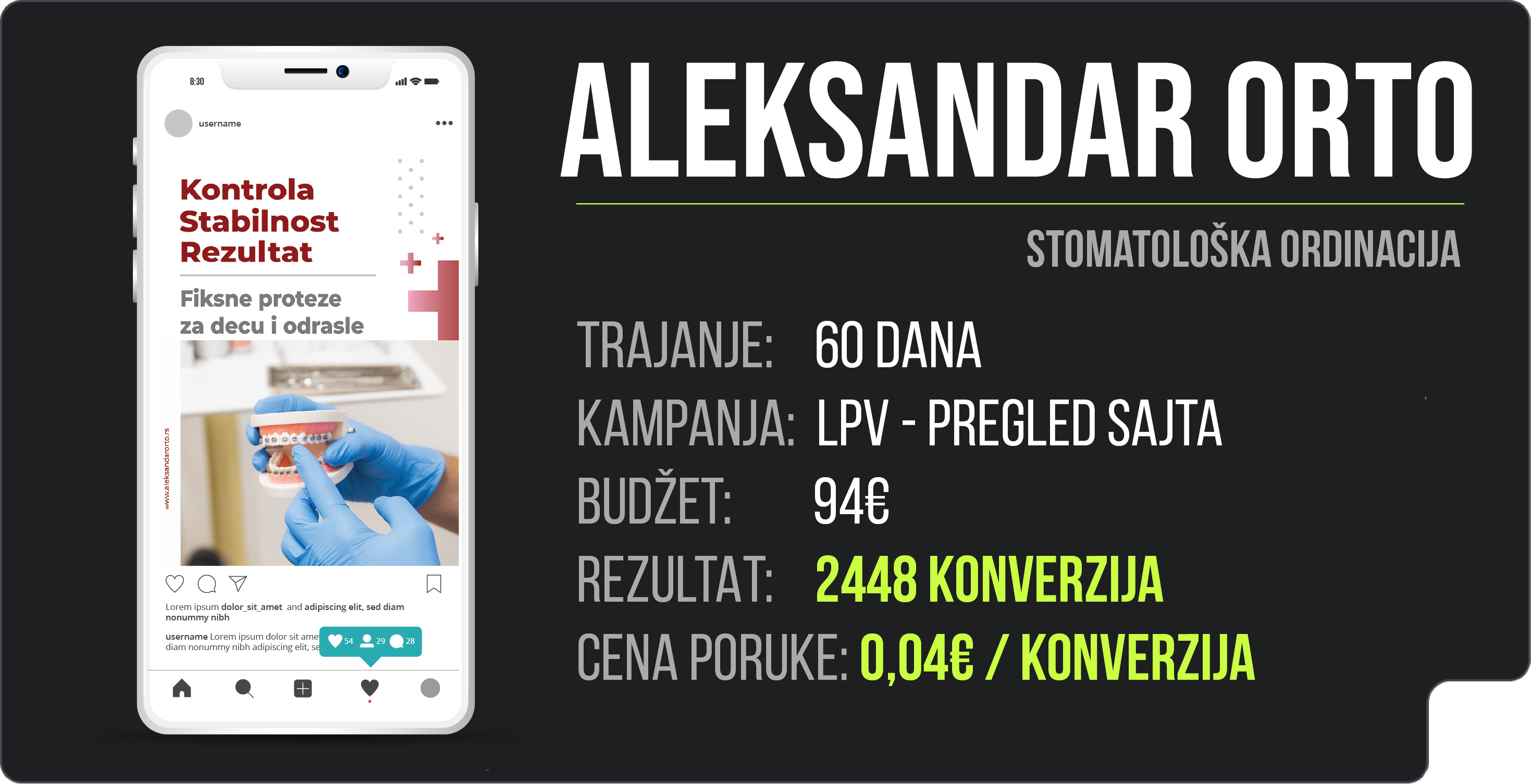 Stomatološke usluge - Meta ADS