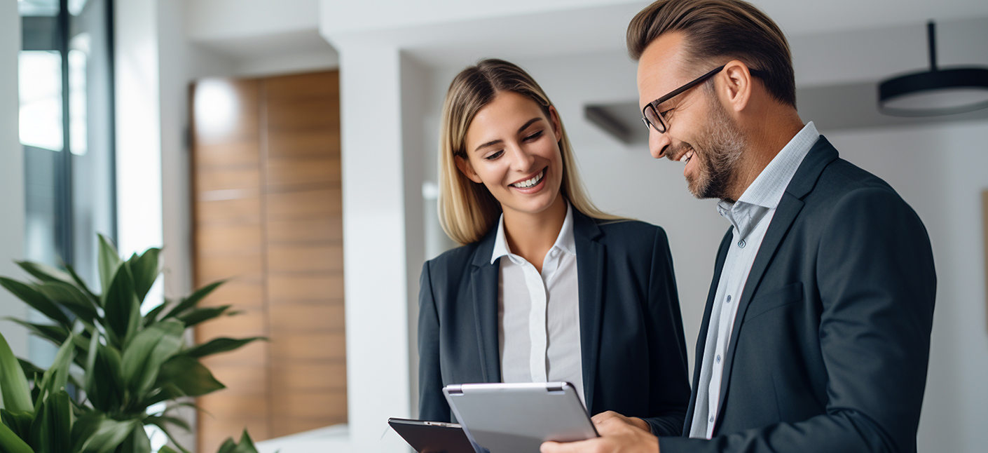 Konsultacije tima saradnika oko digitalnog marketinga